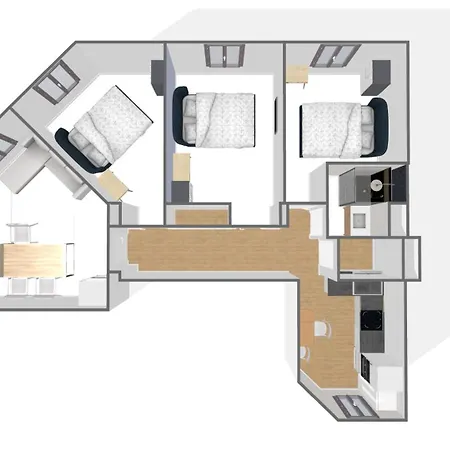 Apartamento Small Paradise 4 Cozy With Ac *