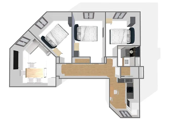 Apartment Small Paradise 4 Cozy With Ac *